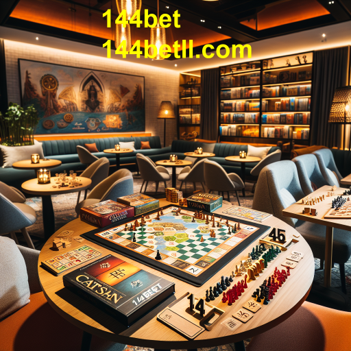 Explorando o Mundo dos Jogos de Mesa na 144bet
